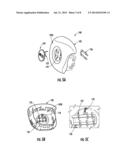 ILLUMINATED EMBLEM ASSEMBLY FOR CONNECTION TO AN AIRBAG COVER diagram and image