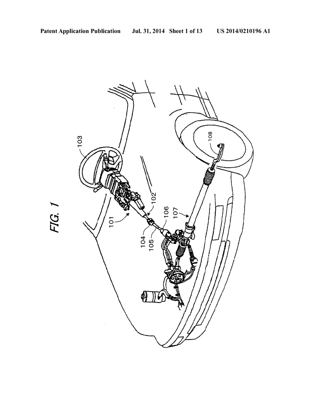 STEERING APPARATUS - diagram, schematic, and image 02