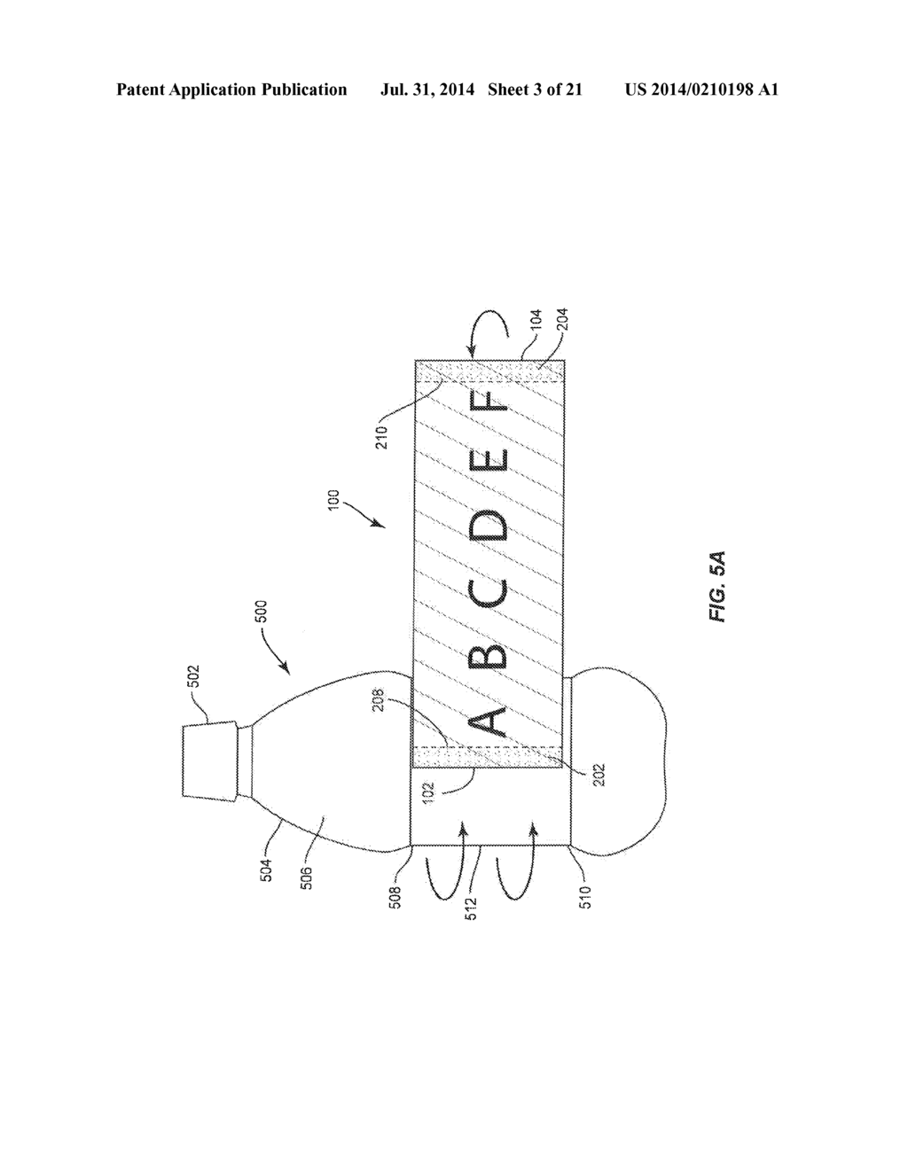 Rotating Shrink Label With Stationary Shrink Base Label - diagram, schematic, and image 04