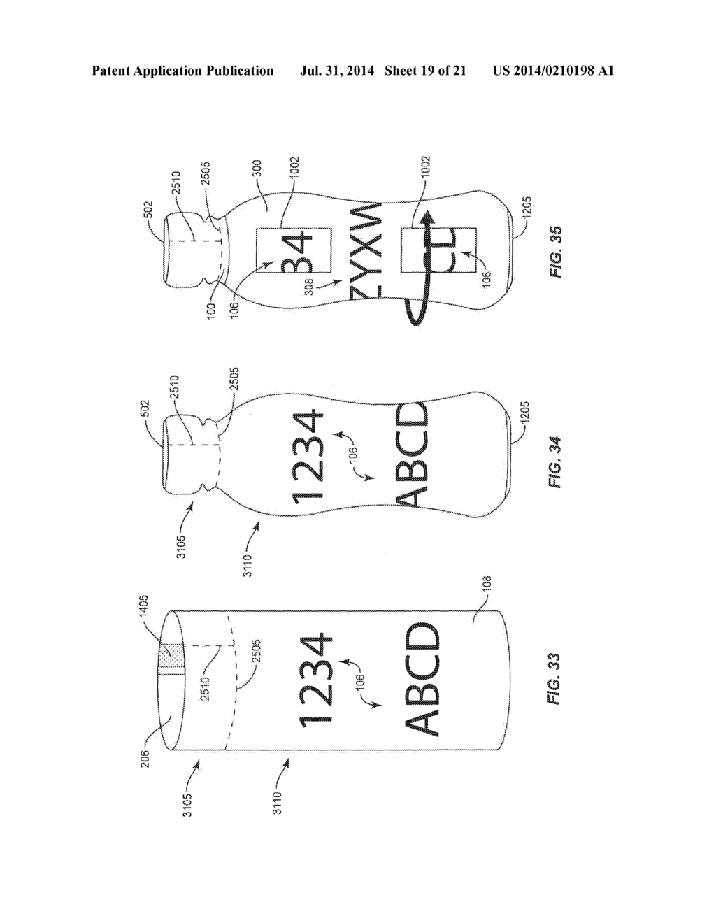 Rotating Shrink Label With Stationary Shrink Base Label - diagram, schematic, and image 20