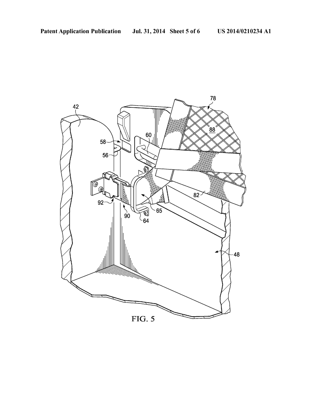 VEHICLE INCLUDING NET STRUCTURE - diagram, schematic, and image 06