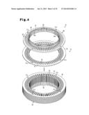 MOTOR, METHOD FOR MANUFACTURING MAGNETIC PLATE, AND METHOD FOR     MANUFACTURING STATOR diagram and image