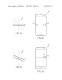 METHOD OF UNLOCKING AND SUBSEQUENT APPLICATION LAUNCH IN PORTABLE     ELECTRONIC DEVICE VIA ORIENTATION SENSING diagram and image