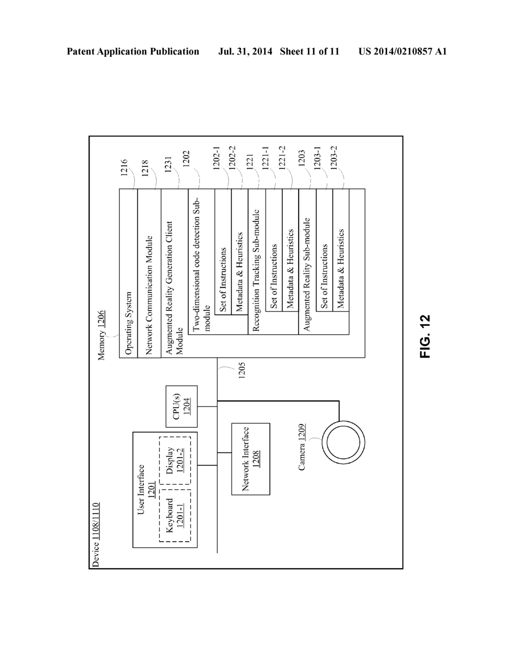 REALIZATION METHOD AND DEVICE FOR TWO-DIMENSIONAL CODE AUGMENTED REALITY - diagram, schematic, and image 12