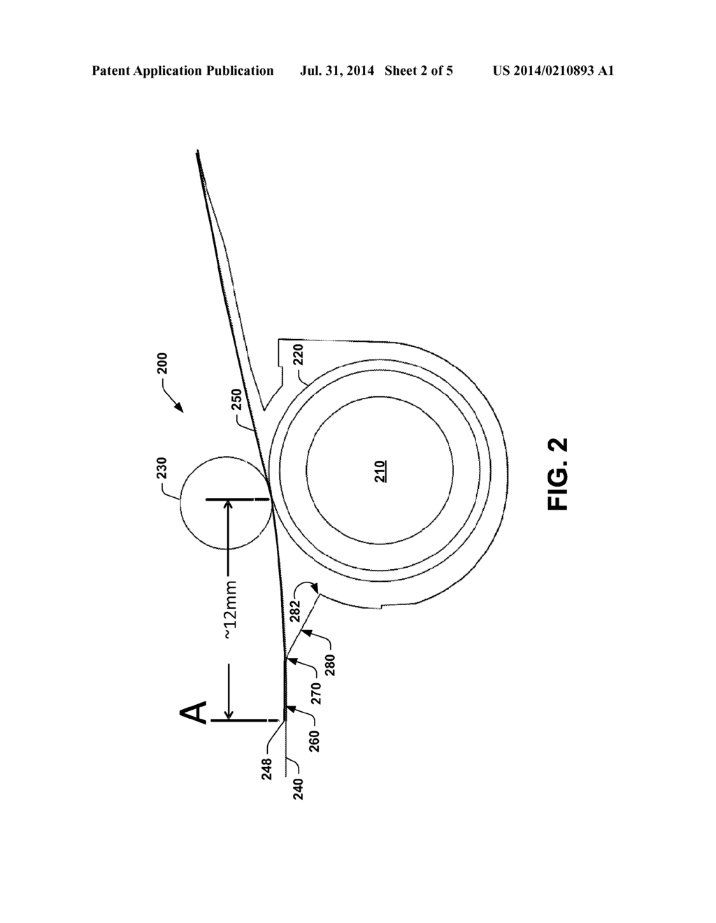 SYSTEM AND METHOD TO MITIGATE MEDIA ROLL CURL - diagram, schematic, and image 03