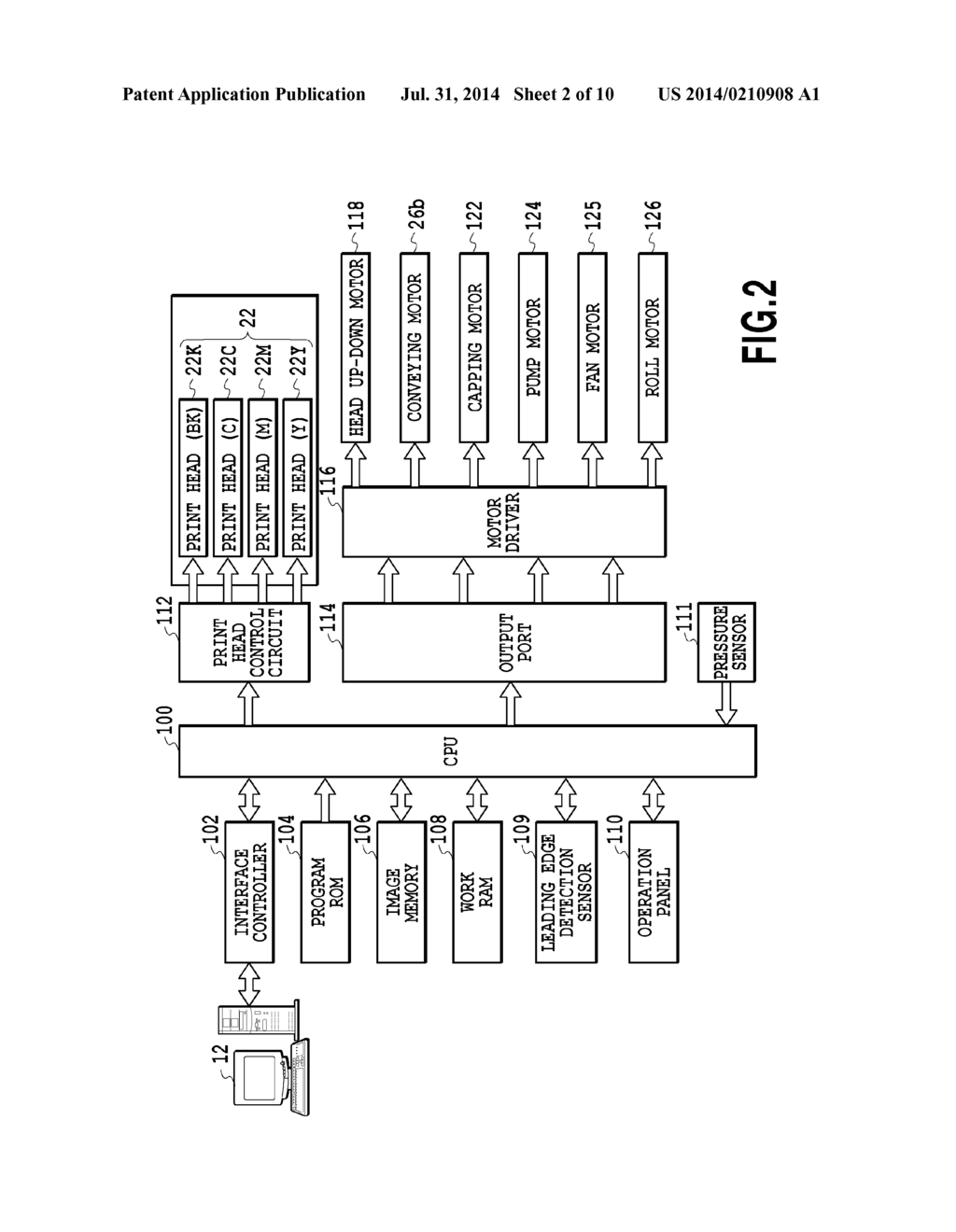 INK JET PRINTING APPARATUS - diagram, schematic, and image 03