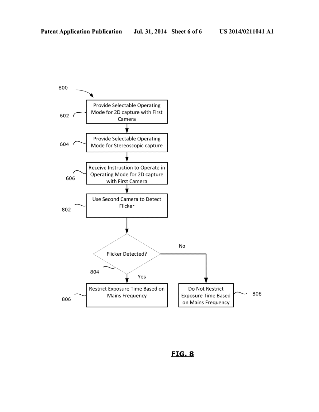 REDUCE OPERATING ENVIRONMENT EFFECT USING MULTIPLE CAMERAS - diagram, schematic, and image 07