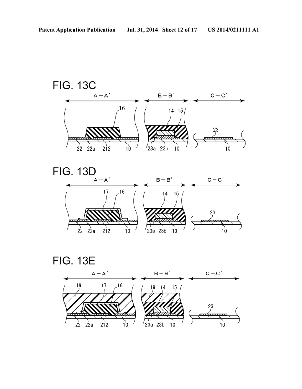 TOUCH PANEL AND MANUFACTURING METHOD FOR TOUCH PANEL - diagram, schematic, and image 13