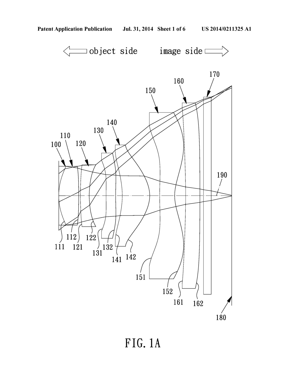 SIX-PIECE OPTICAL LENS SYSTEM - diagram, schematic, and image 02