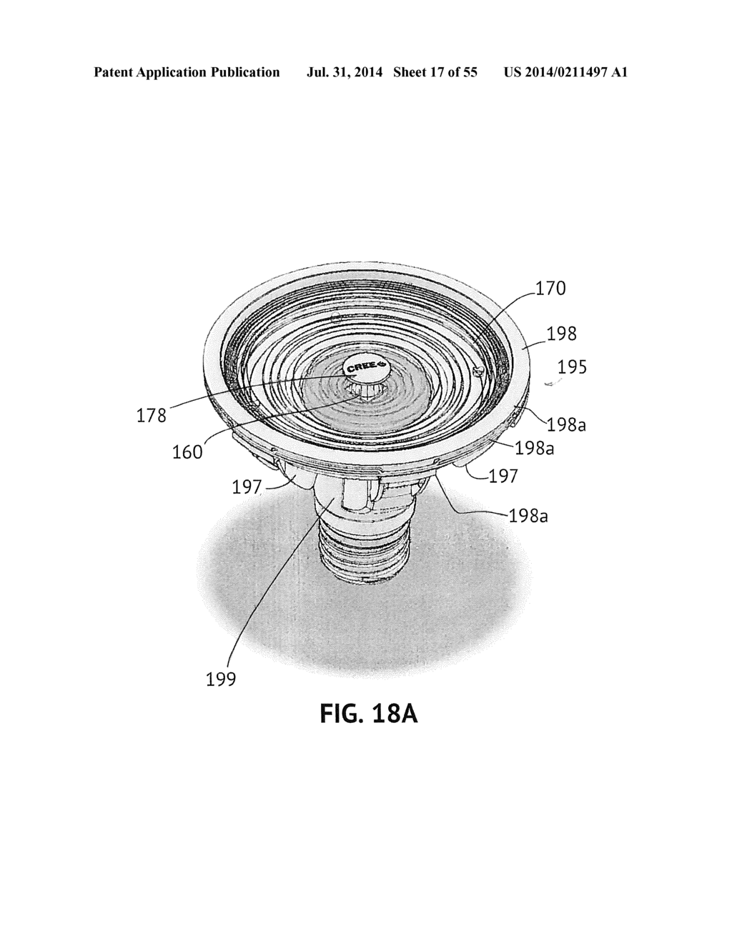 Optical Waveguide and Lamp Including Same - diagram, schematic, and image 18