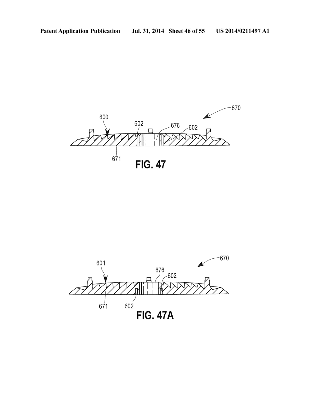 Optical Waveguide and Lamp Including Same - diagram, schematic, and image 47