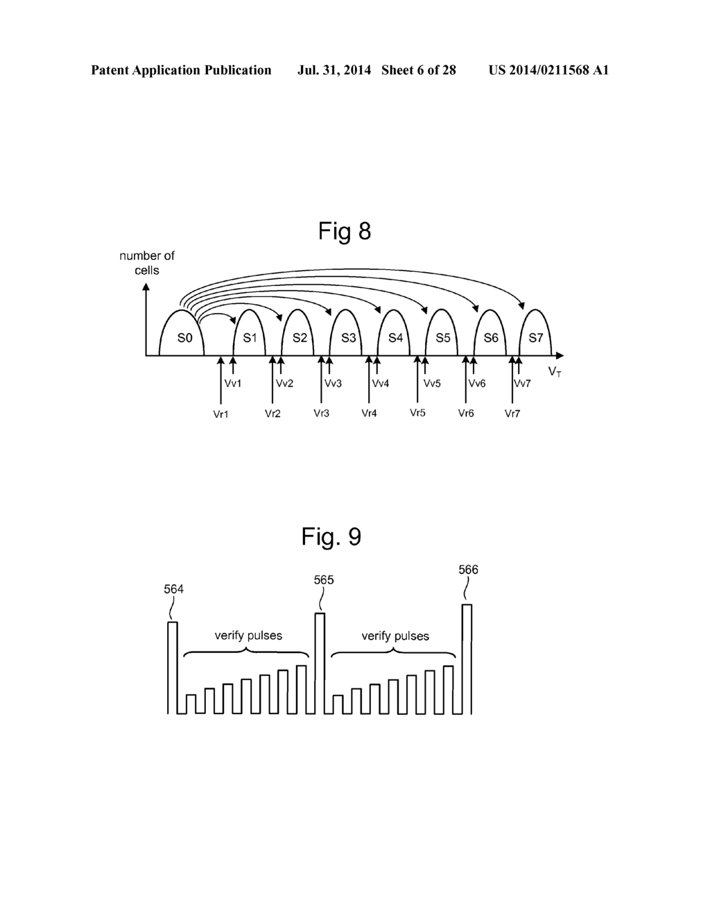 BIT LINE CURRENT TRIP POINT MODULATION FOR READING NONVOLATILE STORAGE     ELEMENTS - diagram, schematic, and image 07