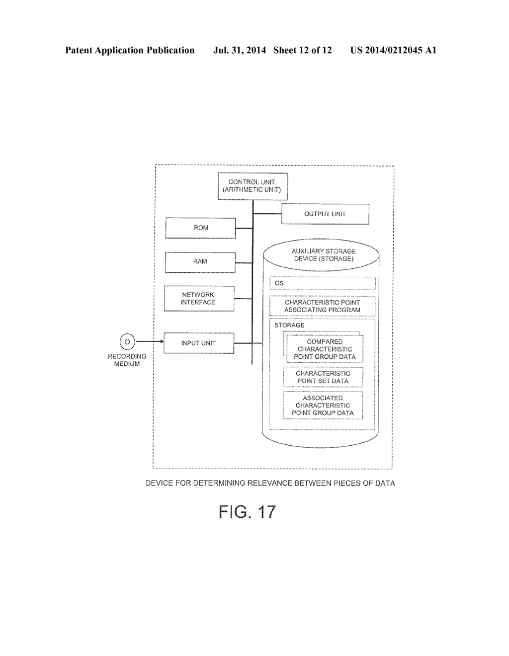 Characteristic Point Coordination System, Characteristic Point     Coordination Method, And Recording Medium - diagram, schematic, and image 13