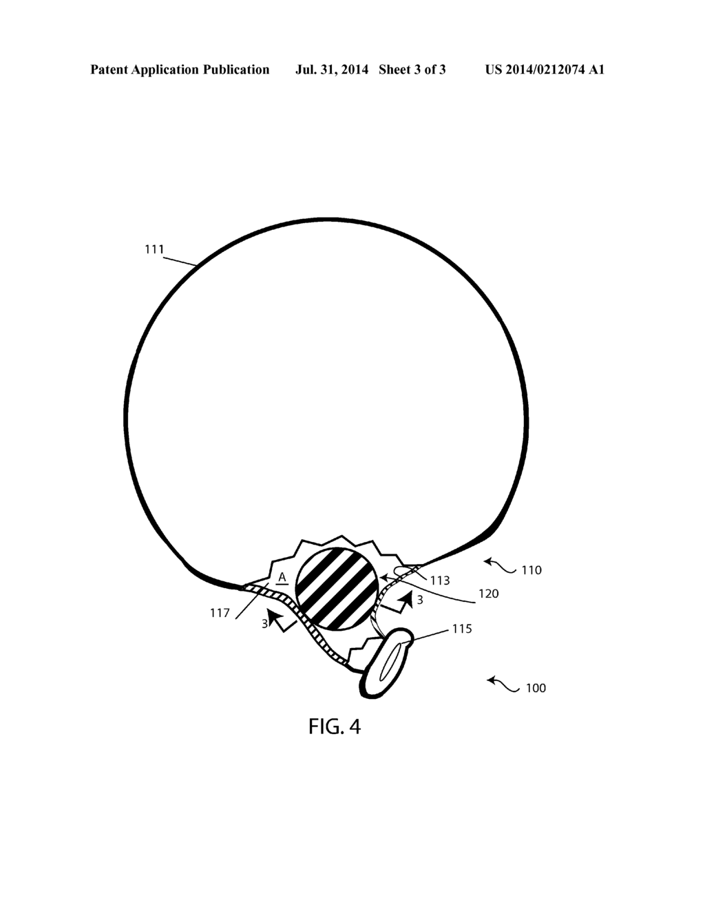 METHOD AND APPARATUS FOR SEALING A BALLOON - diagram, schematic, and image 04