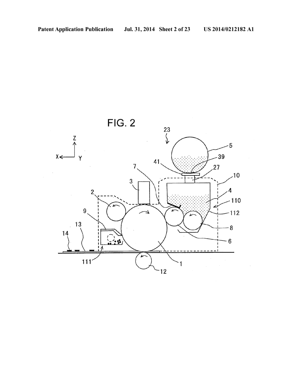 DEVELOPER STORAGE BODY, IMAGE FORMING UNIT AND IMAGE FORMING APPARATUS - diagram, schematic, and image 03