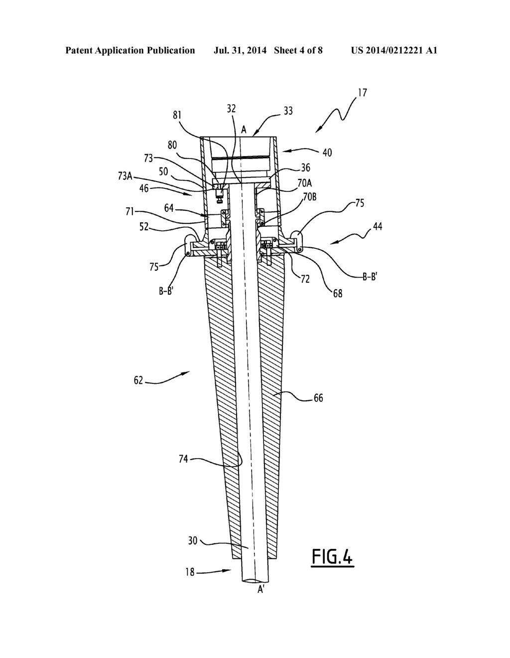 METHOD FOR CONNECTING A FLEXIBLE LINE TO A STRUCTURE OF A FLUID     EXPLOITATION INSTALLATION AND ASSOCIATED CONNECTION DEVICE - diagram, schematic, and image 05