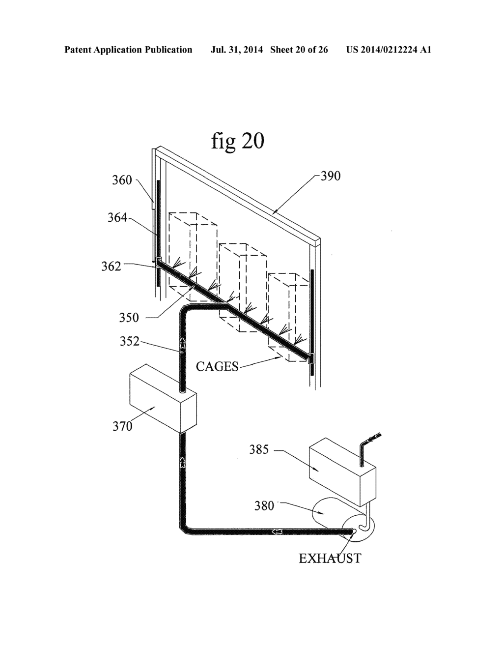 Systems For Dispensing Bedding Materials Into Cages For Laboratory Animals - diagram, schematic, and image 21