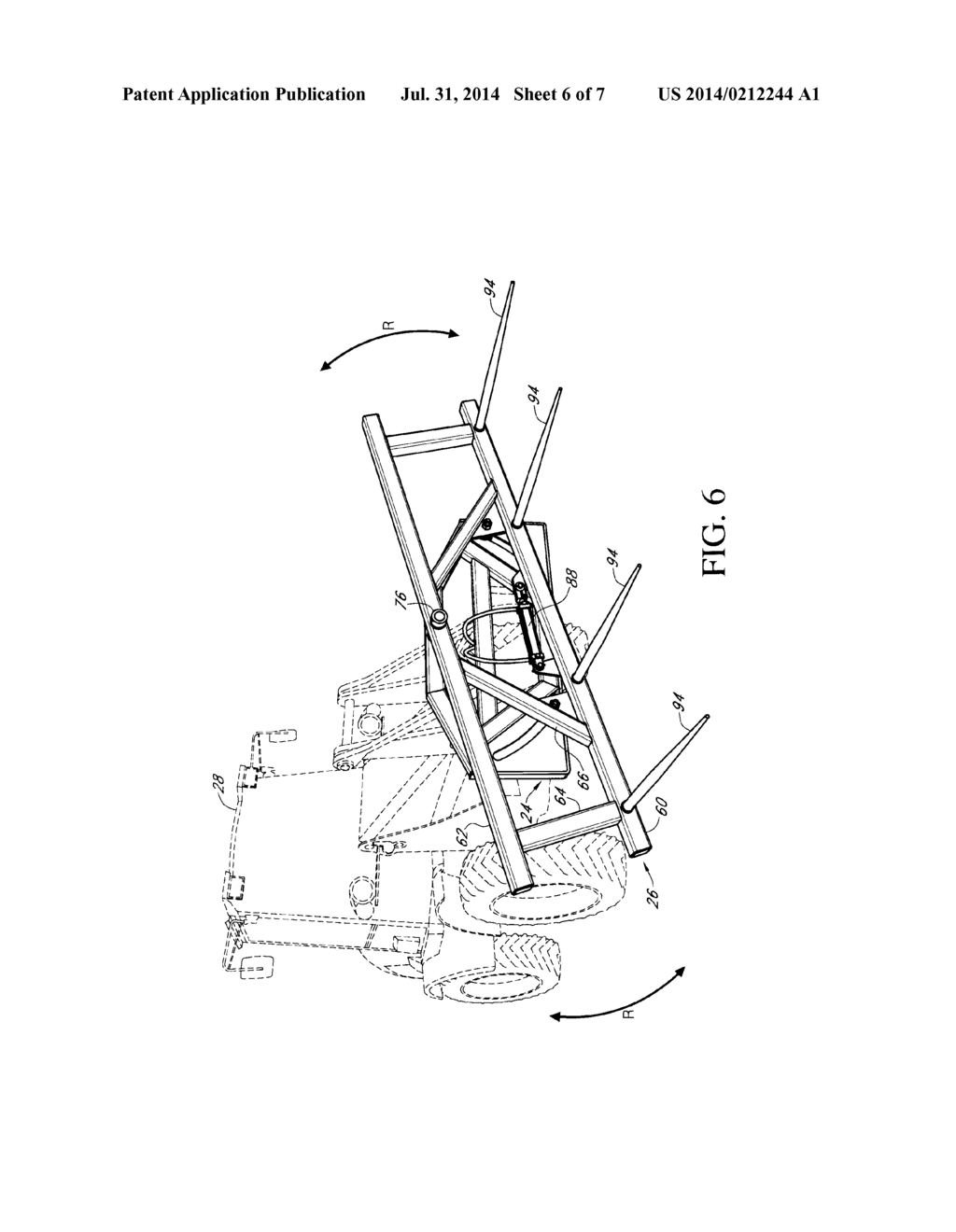 HYDRAULICALLY TILTING DUAL BALE SPEAR - diagram, schematic, and image 07