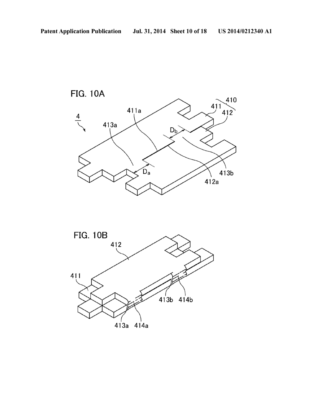 HOLDING SEALING MATERIAL, METHOD FOR MANUFACTURING HOLDING SEALING     MATERIAL, EXHAUSTED GAS PURIFYING APPARATUS, AND METHOD FOR MANUFACTURING     EXHAUST GAS PURIFYING APPARATUS - diagram, schematic, and image 11