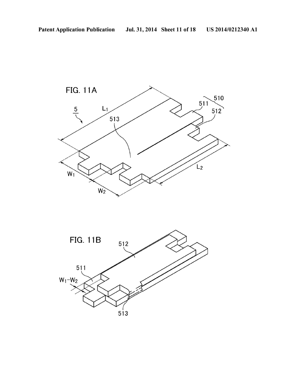 HOLDING SEALING MATERIAL, METHOD FOR MANUFACTURING HOLDING SEALING     MATERIAL, EXHAUSTED GAS PURIFYING APPARATUS, AND METHOD FOR MANUFACTURING     EXHAUST GAS PURIFYING APPARATUS - diagram, schematic, and image 12