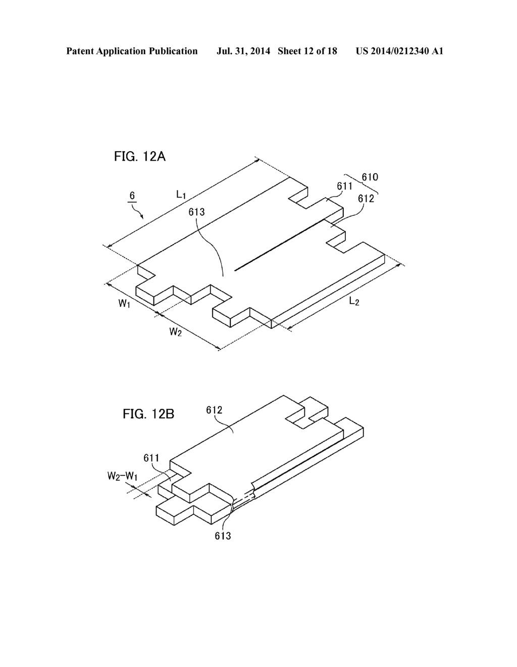 HOLDING SEALING MATERIAL, METHOD FOR MANUFACTURING HOLDING SEALING     MATERIAL, EXHAUSTED GAS PURIFYING APPARATUS, AND METHOD FOR MANUFACTURING     EXHAUST GAS PURIFYING APPARATUS - diagram, schematic, and image 13