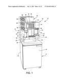 FROZEN DRINK DISPENSER AND METHOD OF DISPENSING FROZEN DRINKS diagram and image