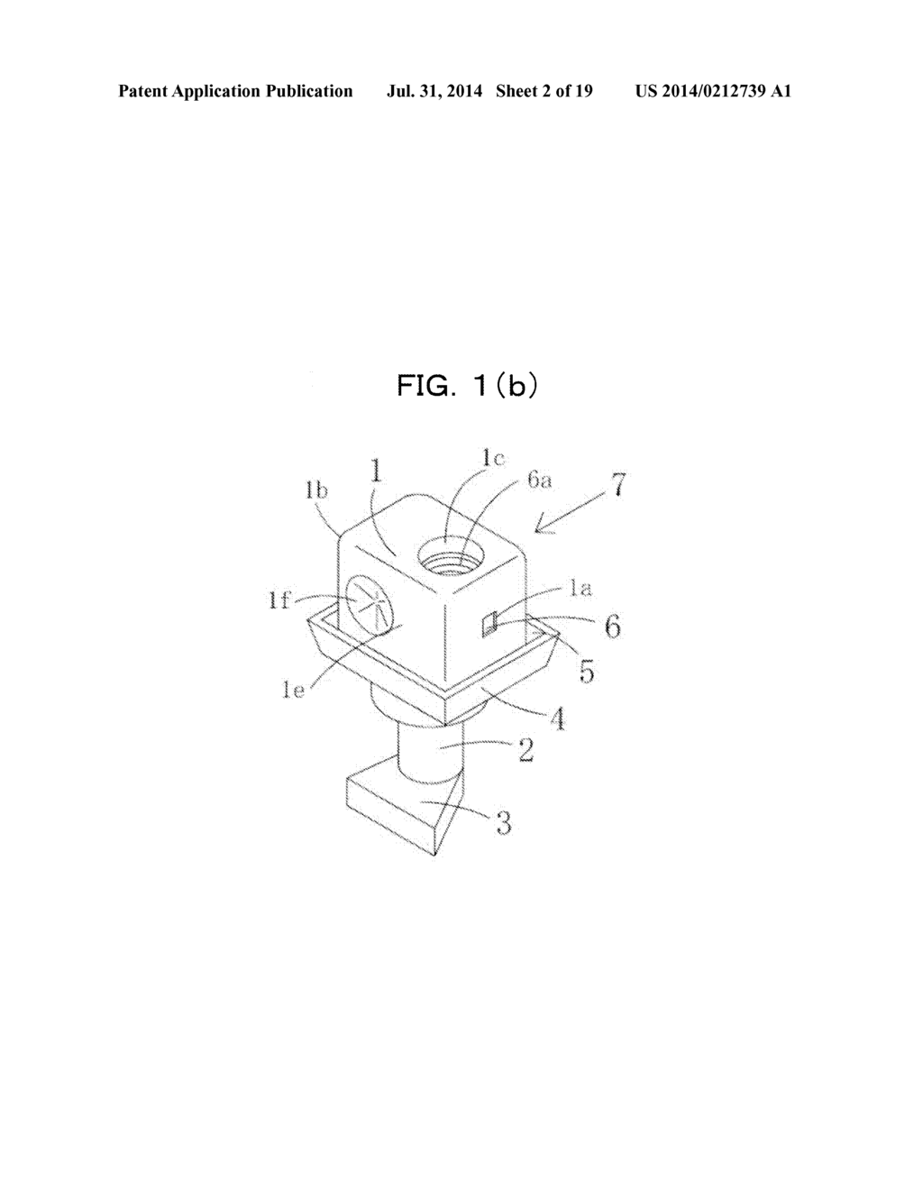 TERMINAL PORTION FOR STORAGE BATTERIES, PLASTIC ENCAPSULATED TERMINAL FOR     STORAGE BATTERIES, METHOD FOR PRODUCING THE SAME, STORAGE BATTERY     PROVIDED WITH TERMINAL PORTION, AND AUTOMOBILE EQUIPPED WITH STORAGE     BATTERY - diagram, schematic, and image 03