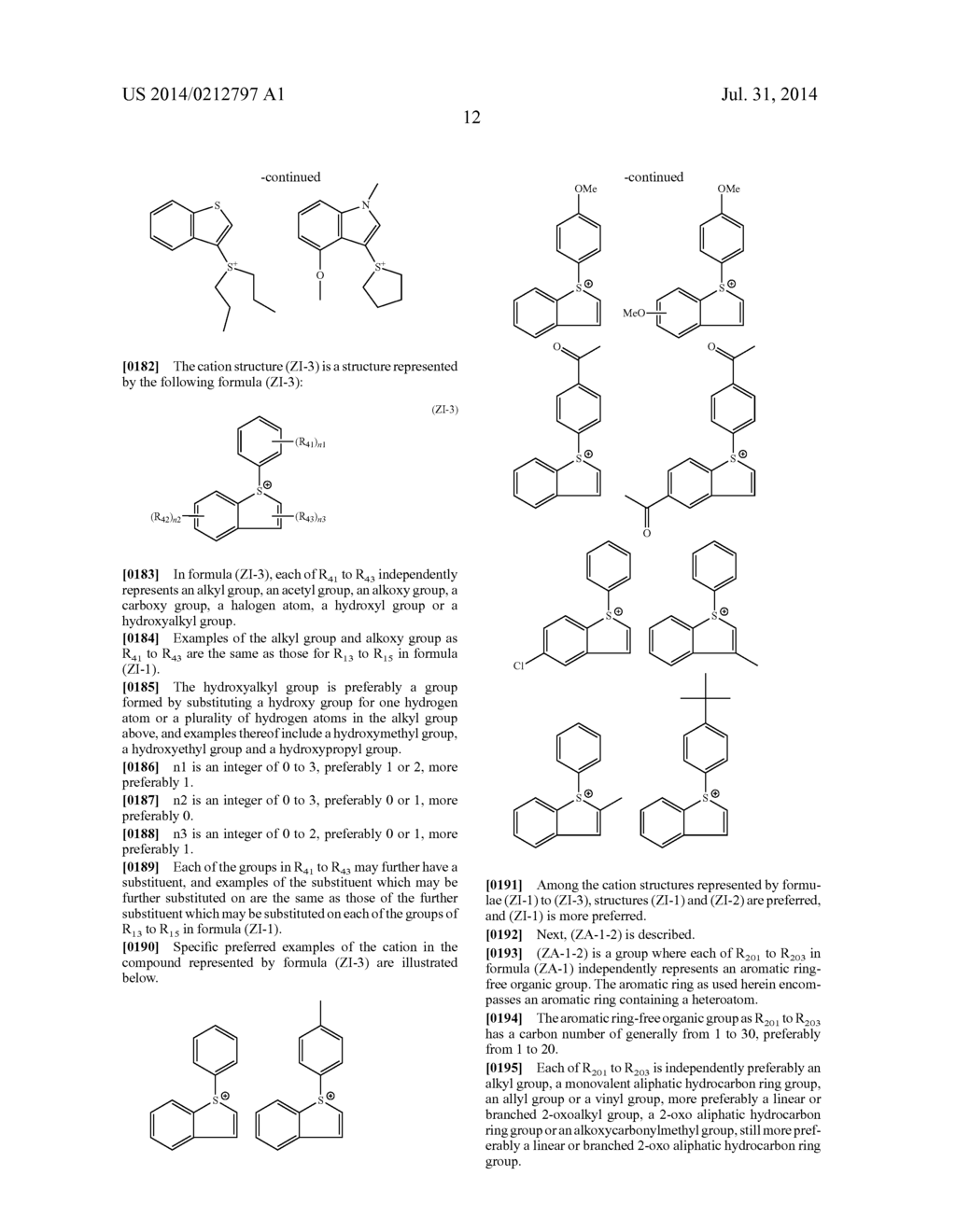 ACTINIC RAY-SENSITIVE OR RADIATION-SENSITIVE RESIN COMPOSITION, RESIST     FILM AND PATTERN FORMING METHOD EACH USING THE COMPOSITION, MANUFACTURING     METHOD OF SEMICONDUCTOR DEVICE, SEMICONDUCTOR DEVICE AND PRODUCTION     METHOD OF RESIN - diagram, schematic, and image 13