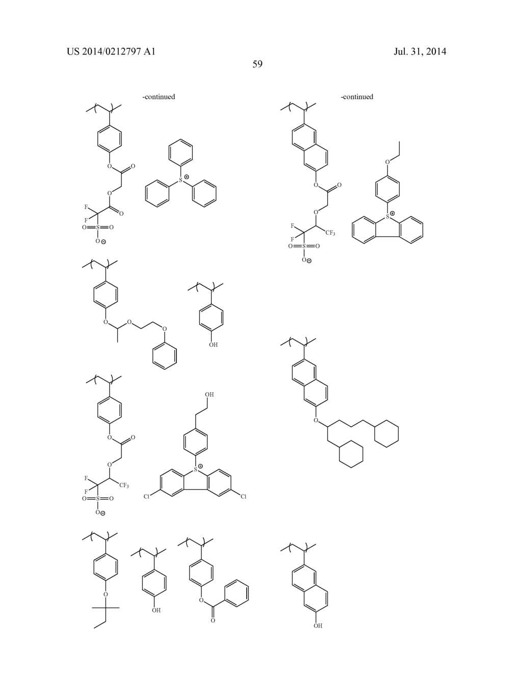 ACTINIC RAY-SENSITIVE OR RADIATION-SENSITIVE RESIN COMPOSITION, RESIST     FILM AND PATTERN FORMING METHOD EACH USING THE COMPOSITION, MANUFACTURING     METHOD OF SEMICONDUCTOR DEVICE, SEMICONDUCTOR DEVICE AND PRODUCTION     METHOD OF RESIN - diagram, schematic, and image 60