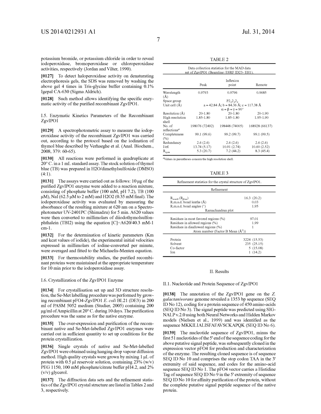 Bacterial Iodoperoxidases from Zobellia Galactanivorans, Methods of     Preparation and Uses Thereof - diagram, schematic, and image 13