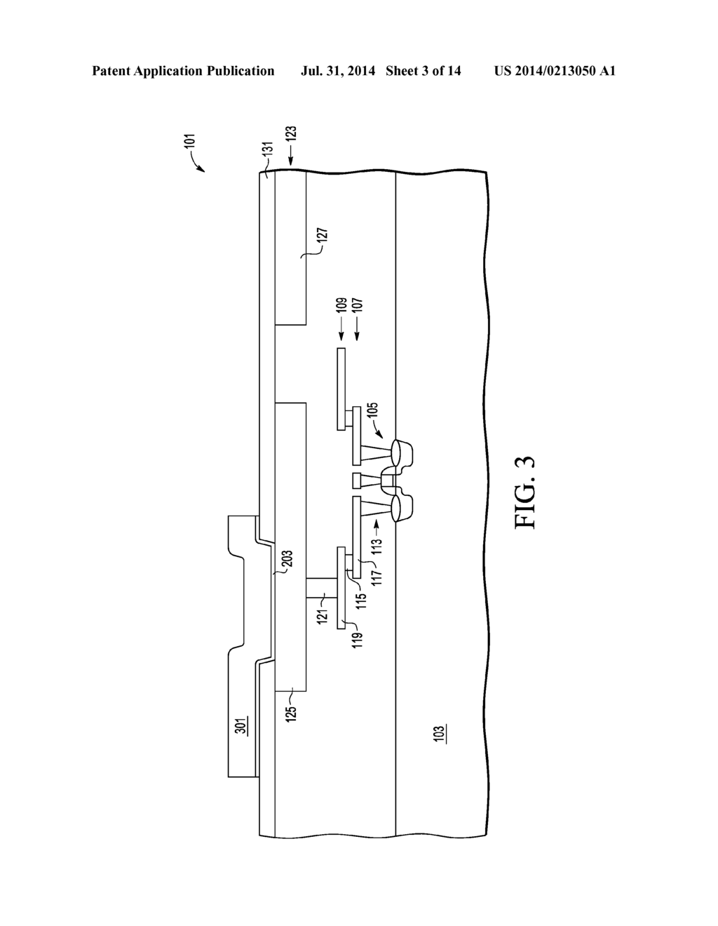 METHOD OF MAKING A DIE WITH RECESSED ALUMINUM DIE PADS - diagram, schematic, and image 04