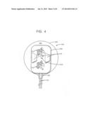 Circuit Connector with a low profile protective outlet connector     arrangement cover device diagram and image