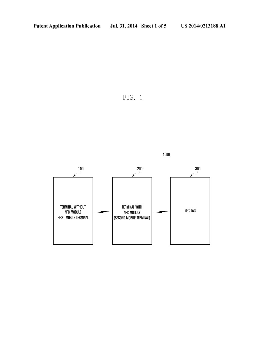 METHOD AND SYSTEM FOR PROVIDING NFC SERVICE IN ELECTRONIC DEVICE NOT     HAVING NFC MODULE - diagram, schematic, and image 02