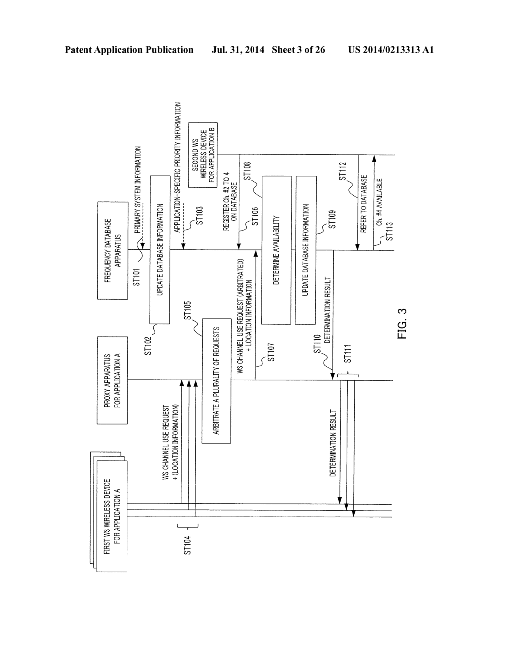 WHITE SPACE SHARING CONTROL METHOD, DATABASE DEVICE, AGENT DEVICE AND     COMMUNICATION SYSTEM - diagram, schematic, and image 04