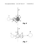 BALL HITTING PRACTICE DEVICE AND BALL diagram and image