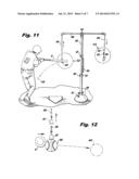 BALL HITTING PRACTICE DEVICE AND BALL diagram and image