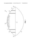 Football with Segmented Cover Panels diagram and image