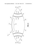 Football with Segmented Cover Panels diagram and image