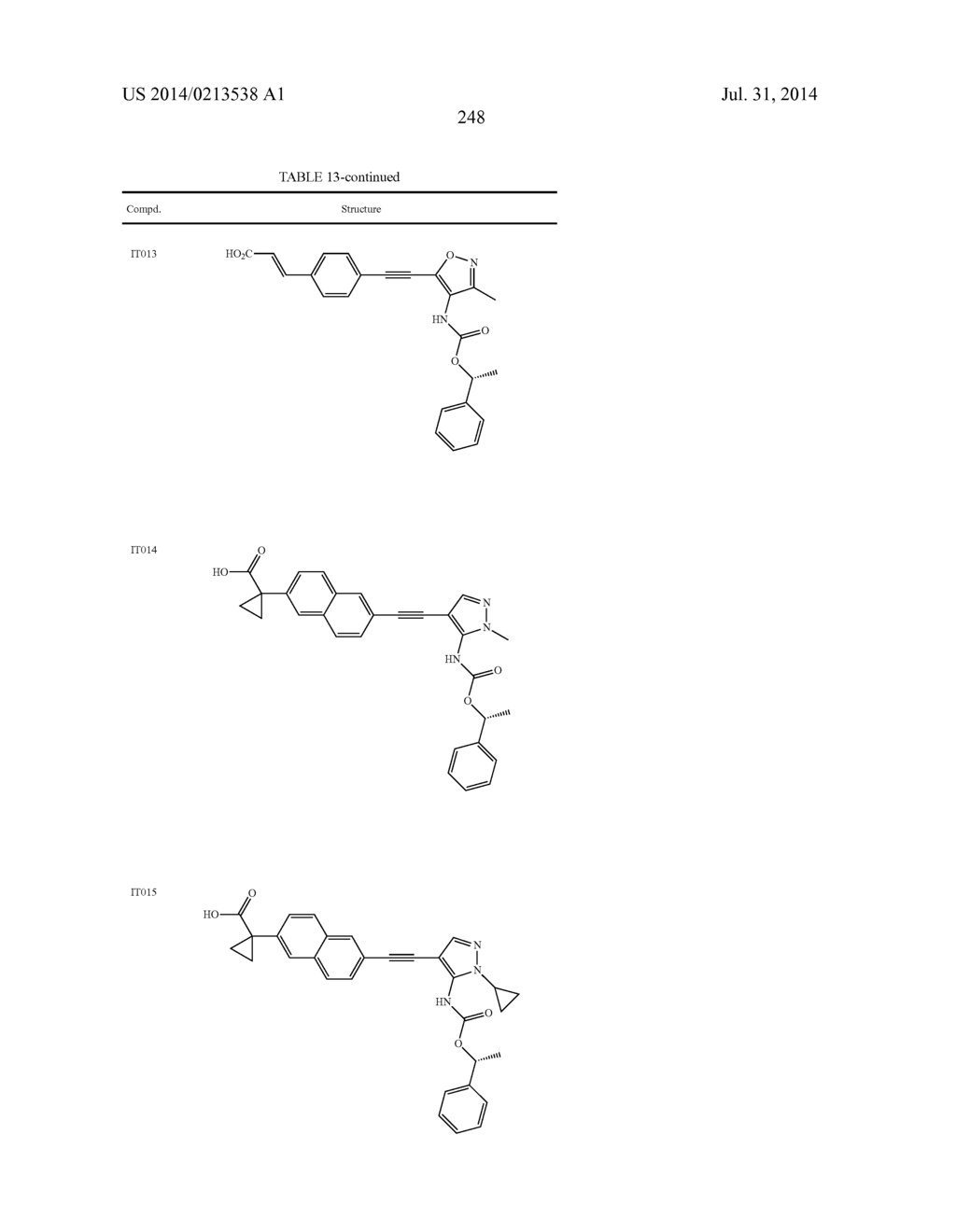 LYSOPHOSPHATIDIC ACID RECEPTOR ANTAGONISTS - diagram, schematic, and image 249