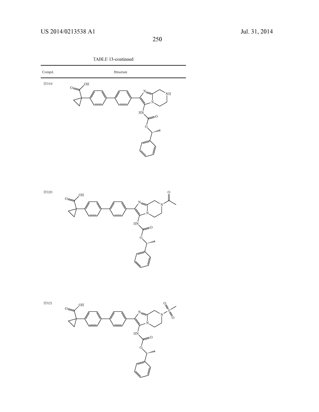 LYSOPHOSPHATIDIC ACID RECEPTOR ANTAGONISTS - diagram, schematic, and image 251