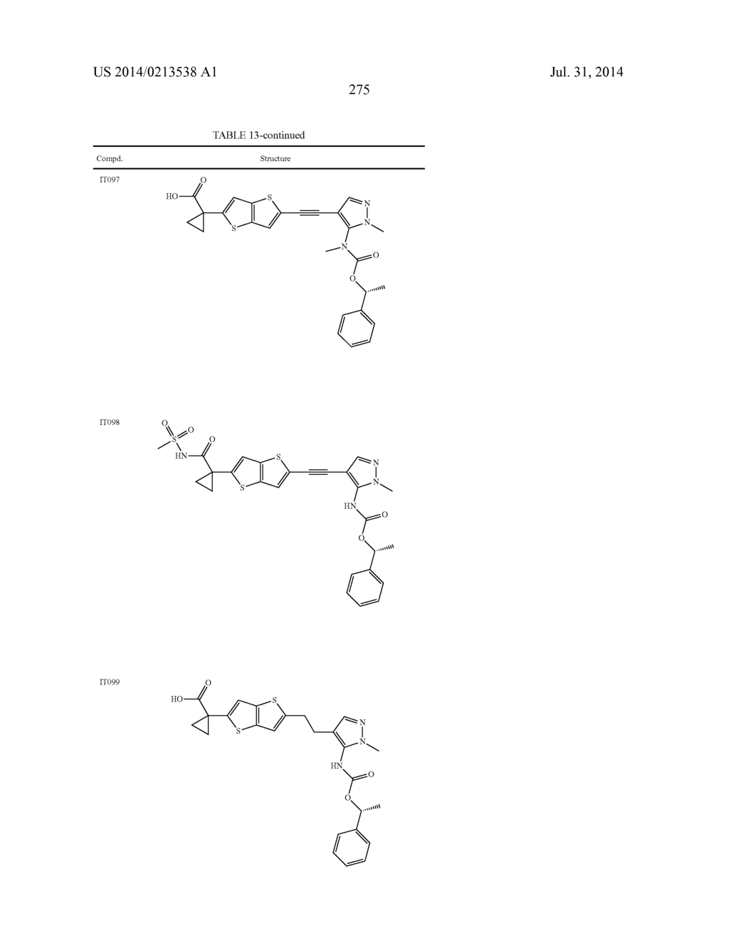 LYSOPHOSPHATIDIC ACID RECEPTOR ANTAGONISTS - diagram, schematic, and image 276