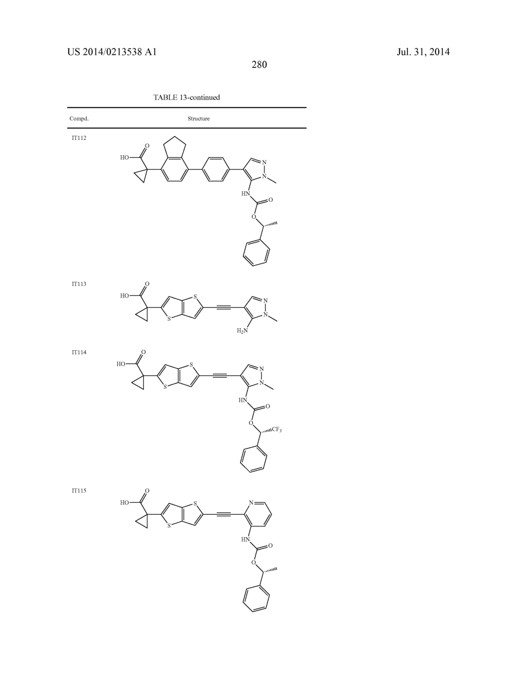 LYSOPHOSPHATIDIC ACID RECEPTOR ANTAGONISTS - diagram, schematic, and image 281