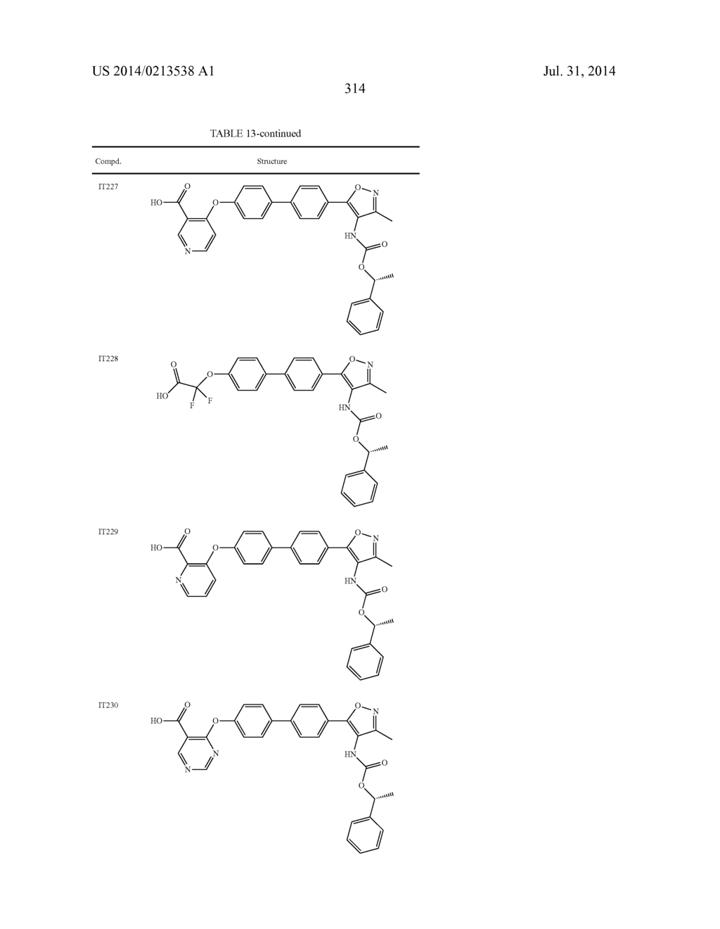 LYSOPHOSPHATIDIC ACID RECEPTOR ANTAGONISTS - diagram, schematic, and image 315