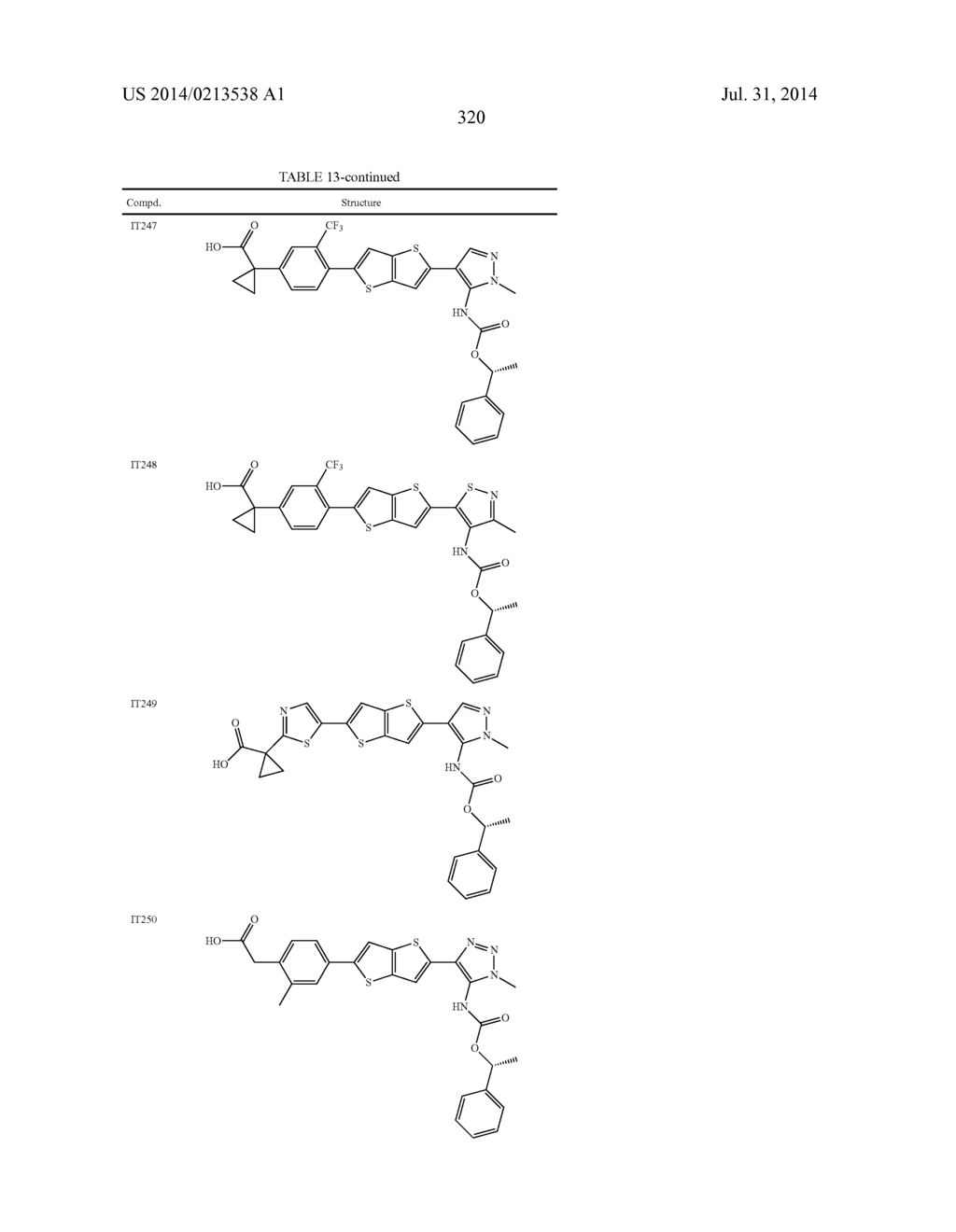 LYSOPHOSPHATIDIC ACID RECEPTOR ANTAGONISTS - diagram, schematic, and image 321