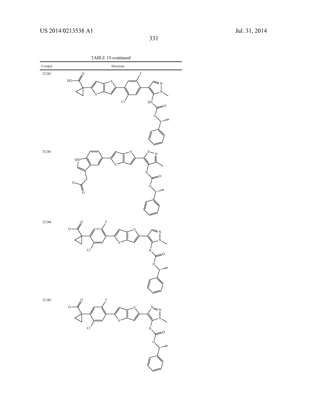 LYSOPHOSPHATIDIC ACID RECEPTOR ANTAGONISTS - diagram, schematic, and image 332