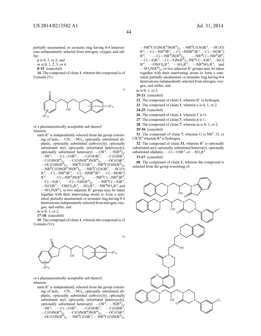 PRMT5 INHIBITORS AND USES THEREOF - diagram, schematic, and image 45