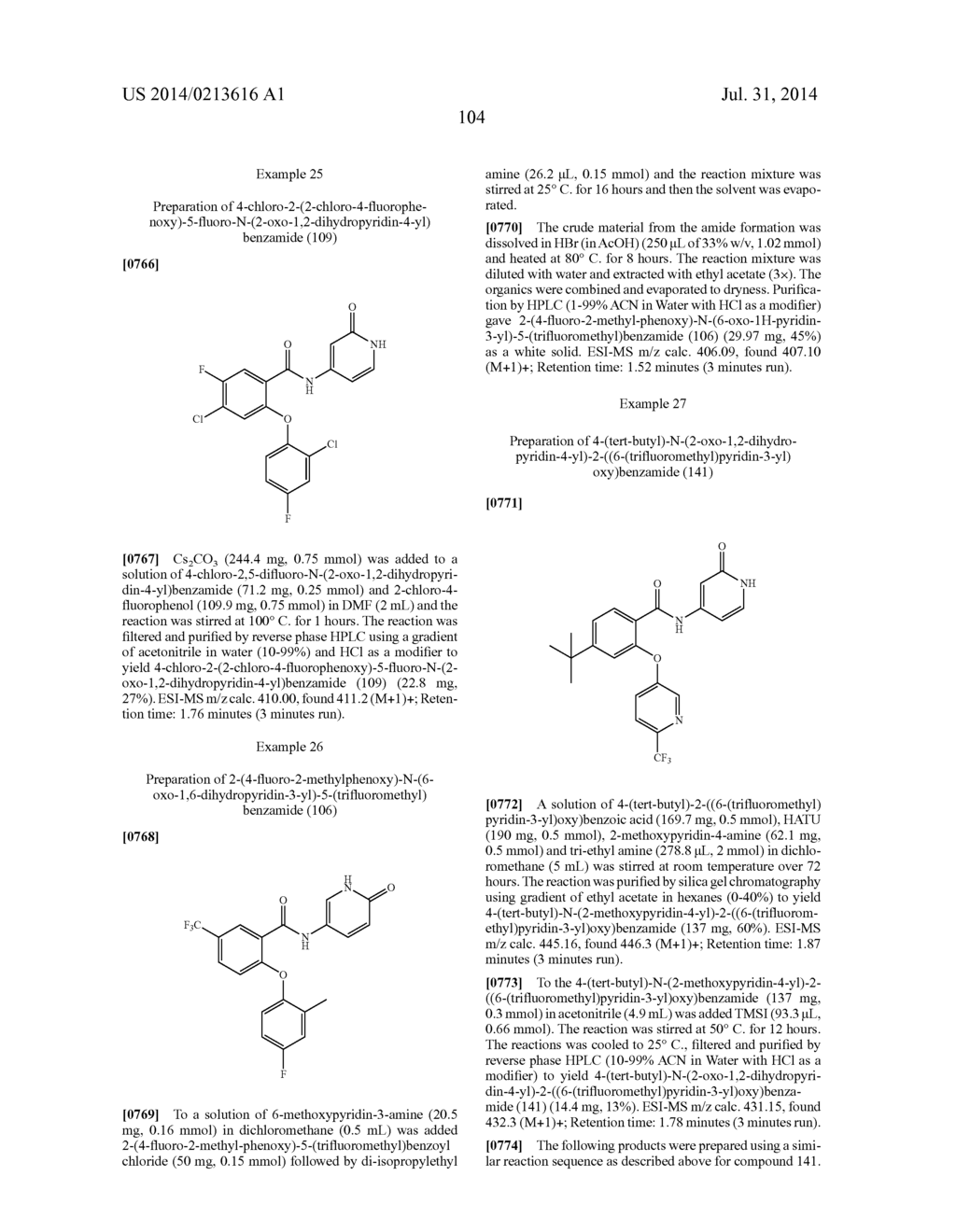 PYRIDONE AMIDES AS MODULATORS OF SODIUM CHANNELS - diagram, schematic, and image 105