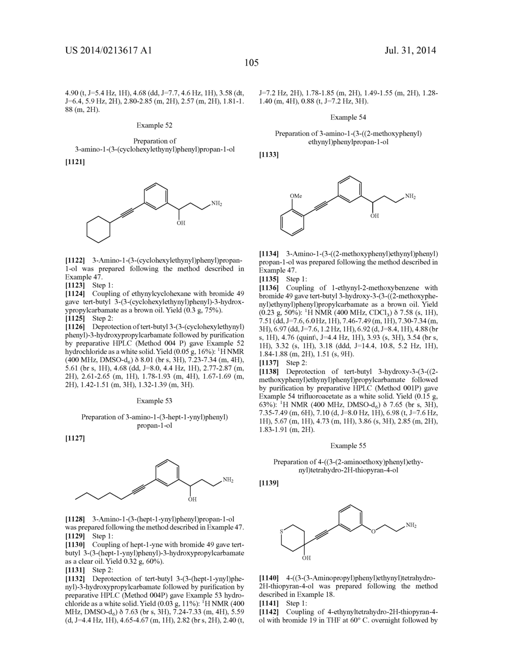 ALKYNYL PHENYL DERIVATIVE COMPOUNDS FOR TREATING OPHTHALMIC DISEASES AND     DISORDERS - diagram, schematic, and image 120