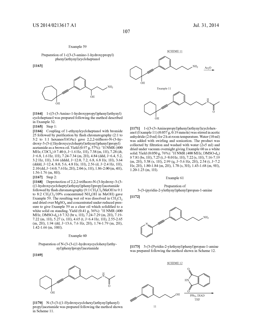 ALKYNYL PHENYL DERIVATIVE COMPOUNDS FOR TREATING OPHTHALMIC DISEASES AND     DISORDERS - diagram, schematic, and image 122