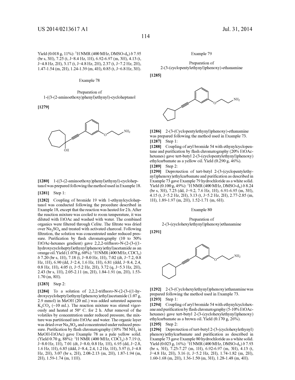 ALKYNYL PHENYL DERIVATIVE COMPOUNDS FOR TREATING OPHTHALMIC DISEASES AND     DISORDERS - diagram, schematic, and image 129